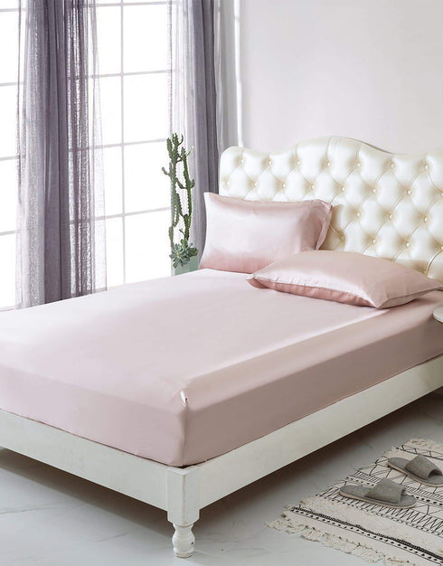 19 Momme Silk Fitted Sheet (1 pcs) (T)